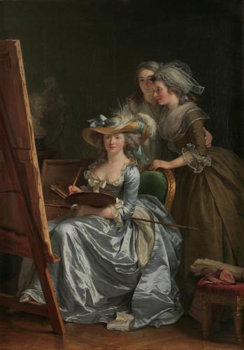 Adélaïde Labille-Guiard - Self-Portrait with Two Pupils, MET Adélaïde_Labille-Guiard_-_Self-Portrait_with_Two_Pupils_-_The_Metropolitan_Museum_of_Art